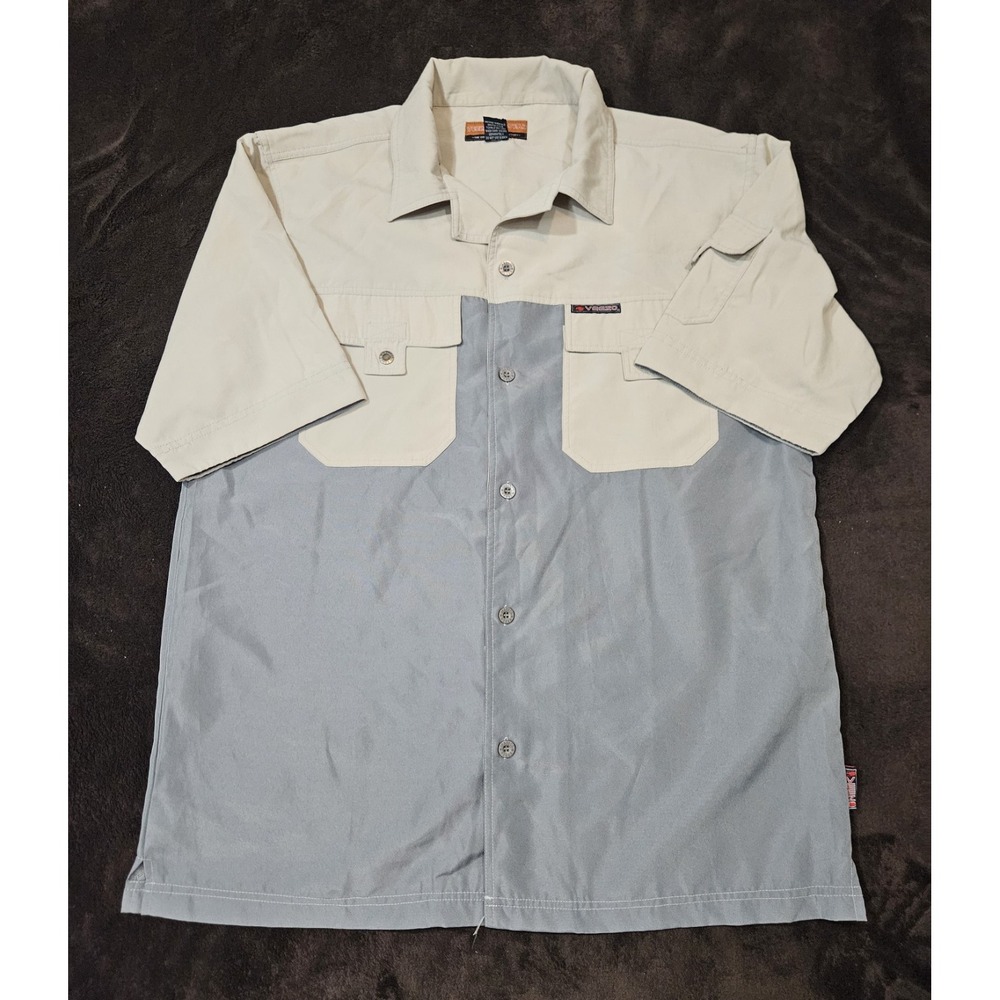 Vintage Y2K Veezo Wear Button Down Shirt Size Medium Streetwear